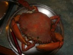 crab cooked for dinner